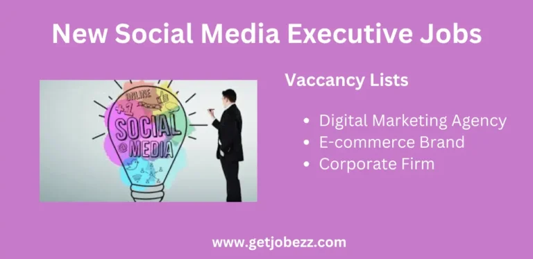 New Social Media Executive Jobs in Lahore January 2025 Advertisement